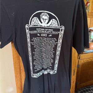 Jerzees Black Graphic T-Shirt